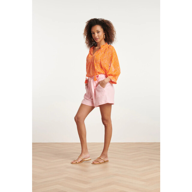 Smashed Lemon 24090 zomer shortszacht baby tetra | 24090-400-3XL large