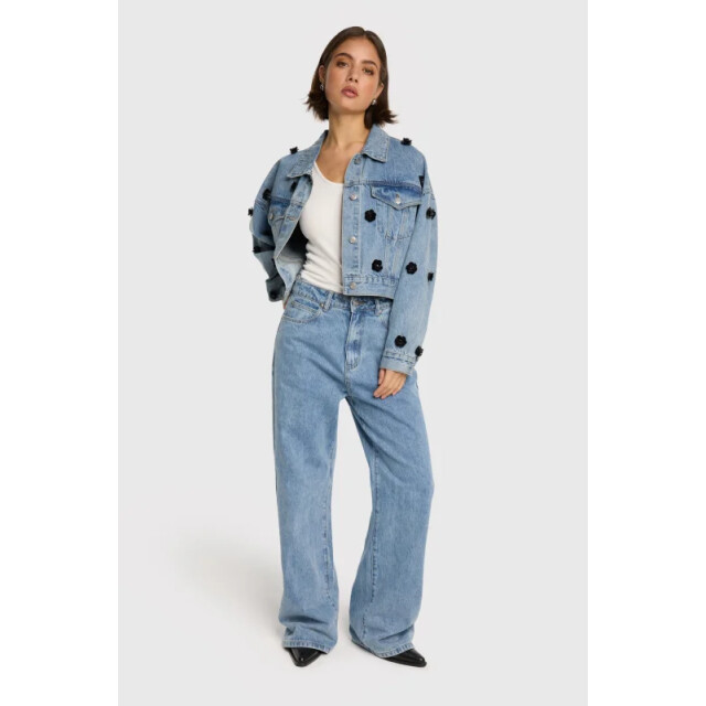 Alix The Label Woven denim pants - Denim pants - Alix The Label large