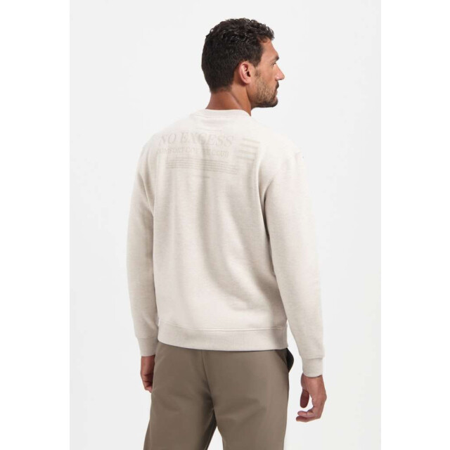 No Excess Sweater crewneck melange kit 29100821-013 large