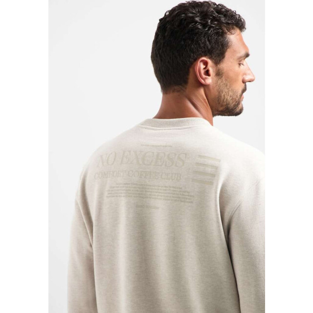No Excess Sweater crewneck melange kit 29100821-013 large