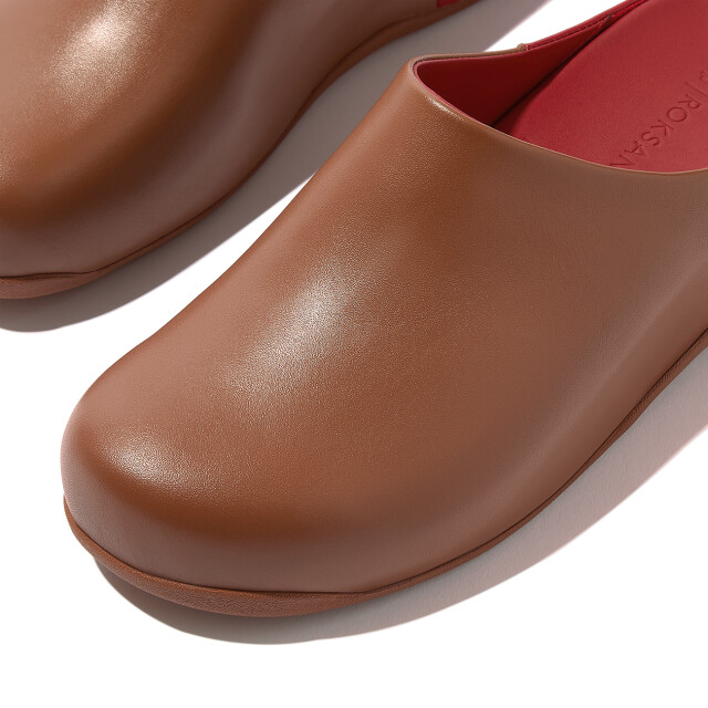 FitFlop Shuv x roksanda leather clogs JH4 large