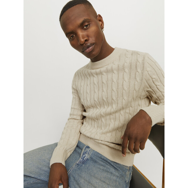 Jack & Jones Ross knit crew neck 12287104-MOO-XXL large