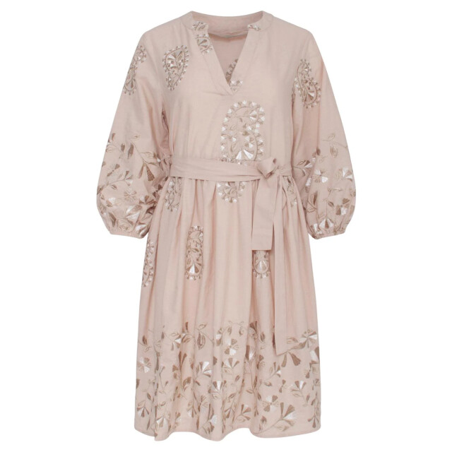 Smashed Lemon 23146 jurk embroydery paisley 100% katoen boho style | 23146-720-000 large
