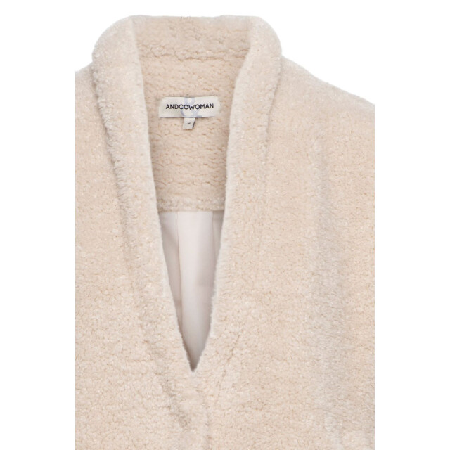 &Co Woman Gilet carly &Co woman gilet  carly beige large
