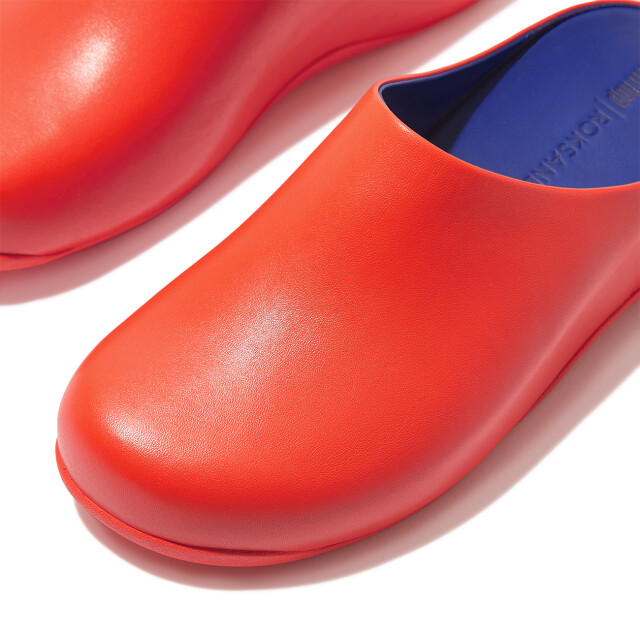 FitFlop Shuv x roksanda leather clogs IP8 large