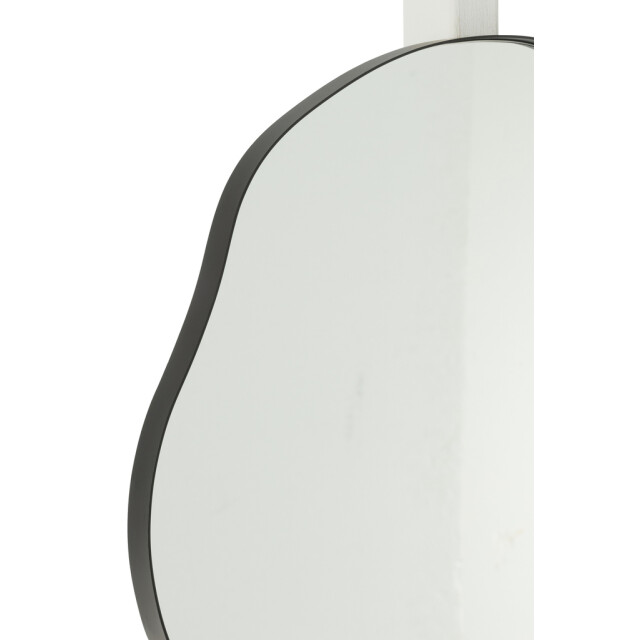 J-Line Wall mirror extrema iron/mirror black medium 50810 large