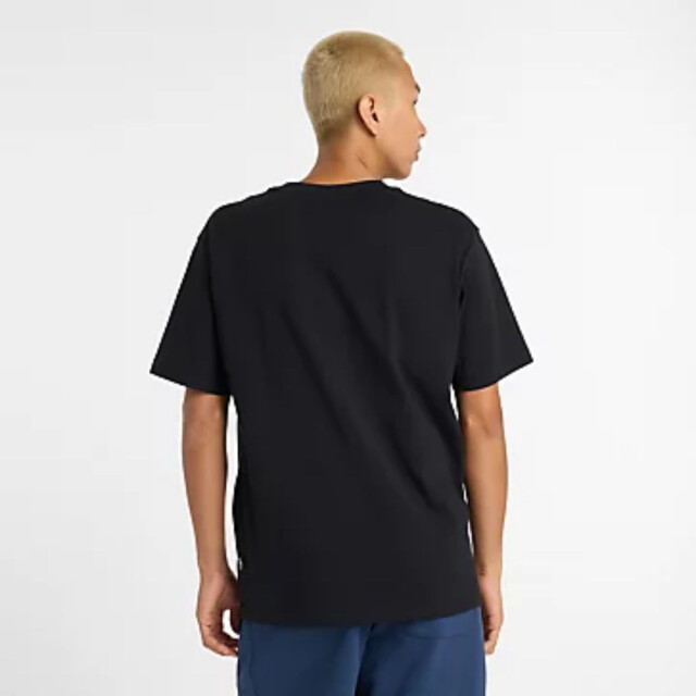 New Balance MT53905 T-Shirts Zwart MT53905 large