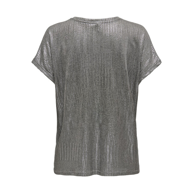 Only Onlmirinda ss v-neck top pri jrs zilverkleurig 4339.97.0004 large