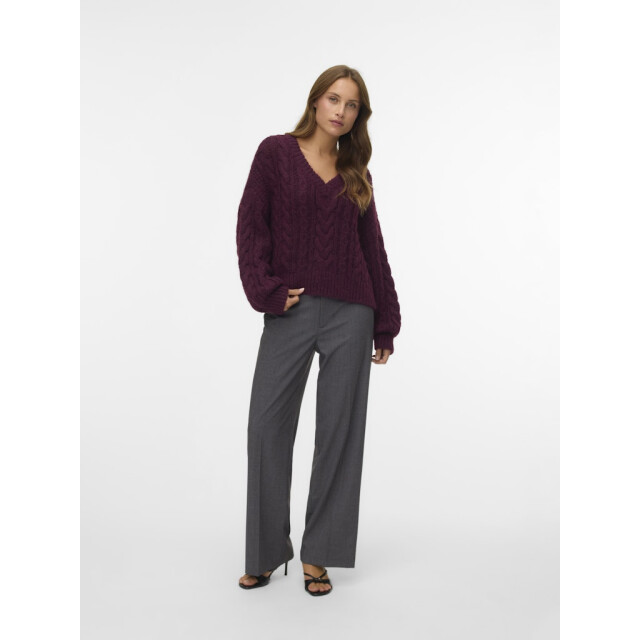 Vero Moda Vmtexas mw straight pant noos melee 4109.87.0004 large