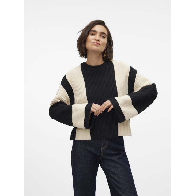 Vero Moda Vmgigi ls o-neck pullover lcs rep dessin 4219.89.0027 large