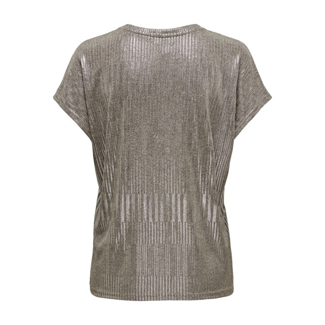 Only Onlmirinda ss v-neck top pri jrs bronskleurig 4339.94.0003 large