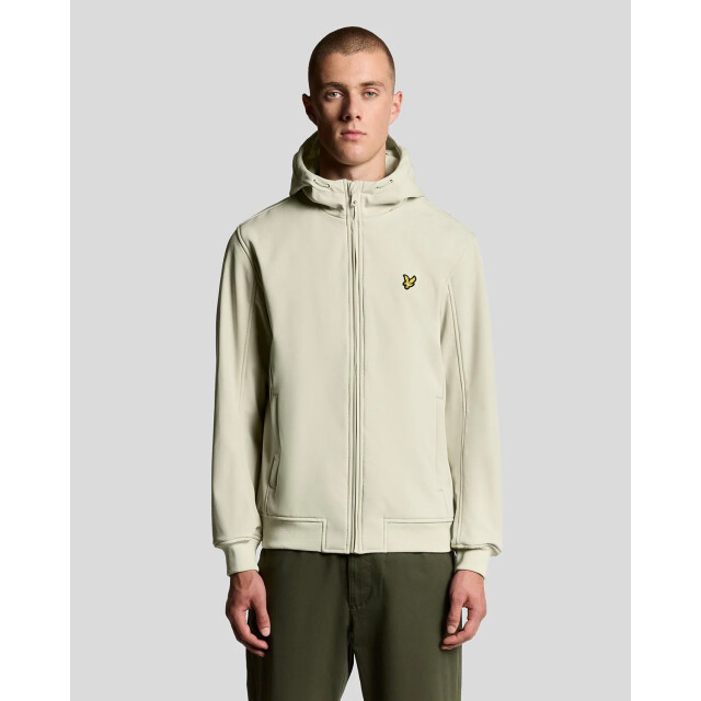 Lyle and Scott Fleecback soft shell zand 5509.04.0003 large