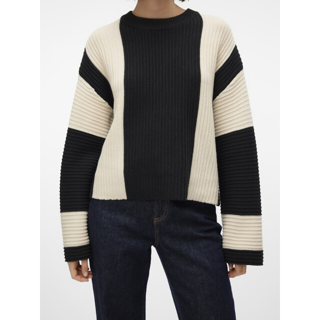 Vero Moda Vmgigi ls o-neck pullover lcs rep dessin 4219.89.0027 large
