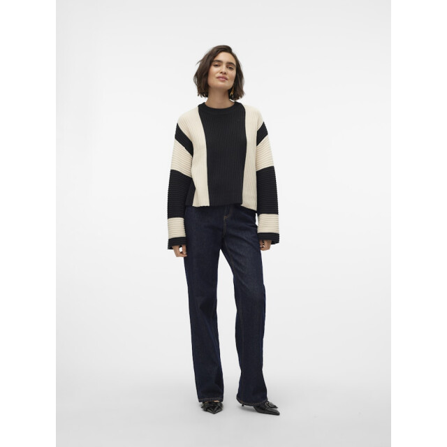 Vero Moda Vmgigi ls o-neck pullover lcs rep dessin 4219.89.0027 large
