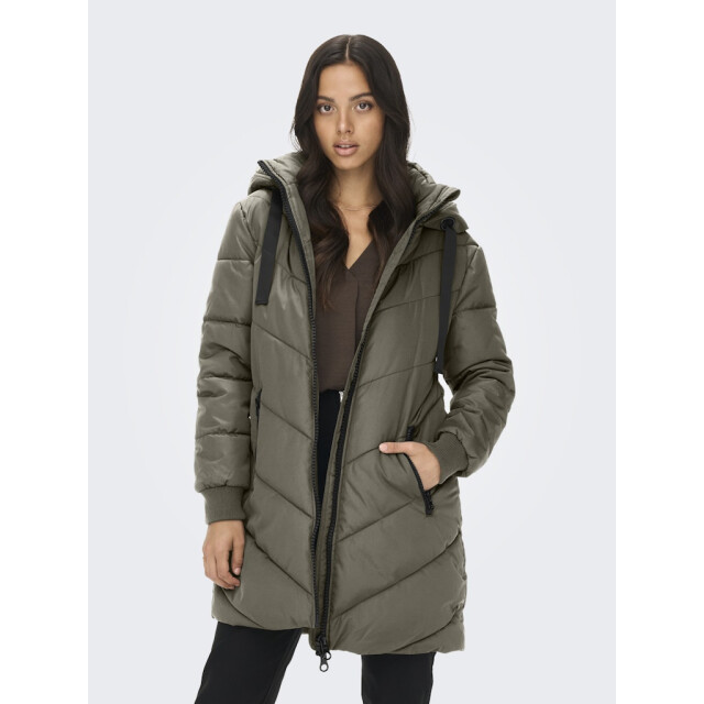 Jacqueline de Yong Jdyskylar life hood jacket otw noos olijf 4509.22.0017 large