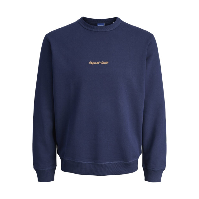 Jack & Jones jornorrebro emb sweat crew noos 12282893 ocean cavern 05735.240.0011 large