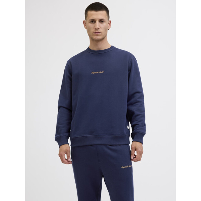 Jack & Jones jornorrebro emb sweat crew noos 12282893 ocean cavern 05735.240.0011 large