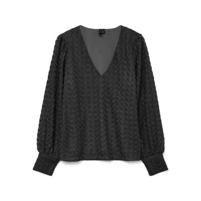 Vero Moda Vmbecca ls v-neck lace top jrs noos - 4329.80.0019 large