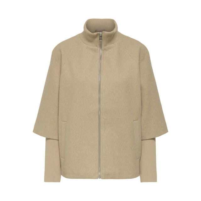 Jacqueline de Yong Jdymemory life rib short jacket otw hab zand 4279.04.0007 large
