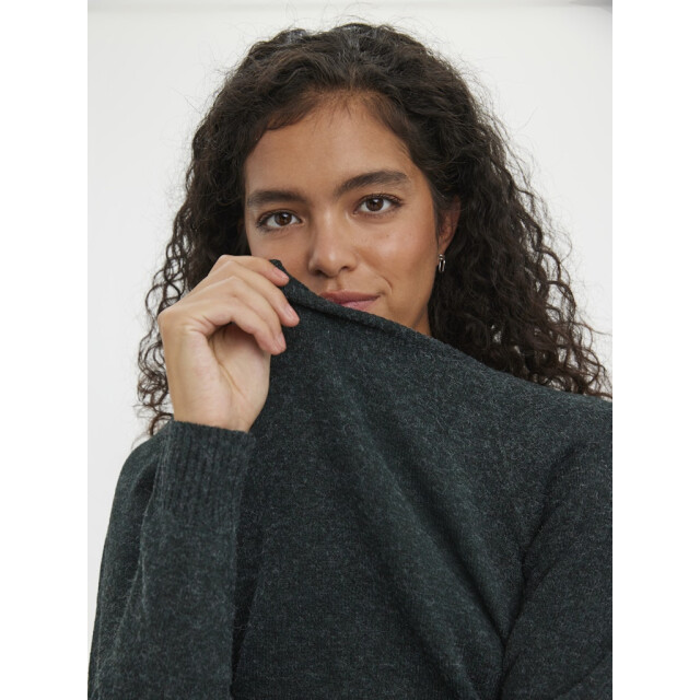 Vero Moda Vmdoffy ls o-neck blouse ga noos donker 4219.27.0004 large