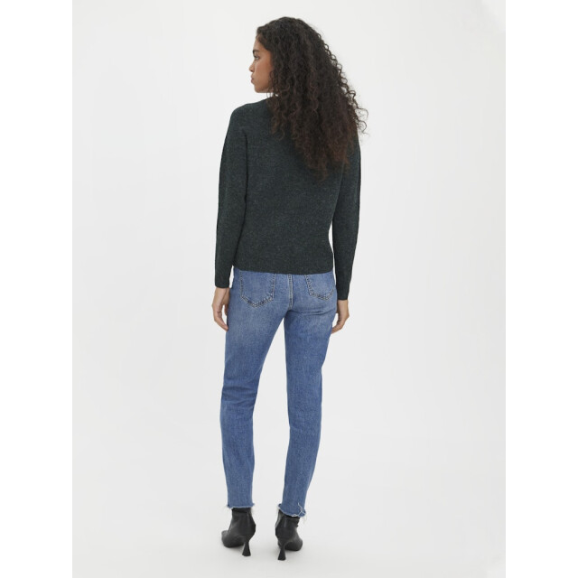 Vero Moda Vmdoffy ls o-neck blouse ga noos donker 4219.27.0004 large