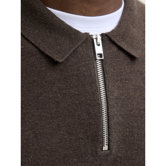 Jack & Jones Jjeemil knit polo half zip ls noos - 5219.70.0018 large