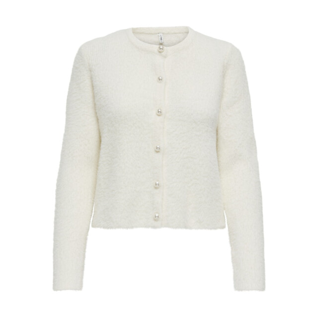 Only Onlpetra ls pearl o-neck cardi cc knt off-white 4249.02.0005 large