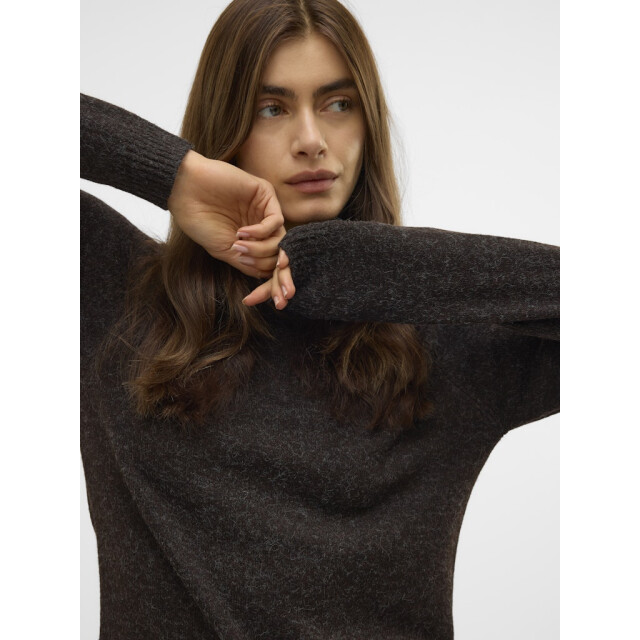 Vero Moda Vmdoffy ls o-neck blouse ga noos melee 4219.78.0003 large