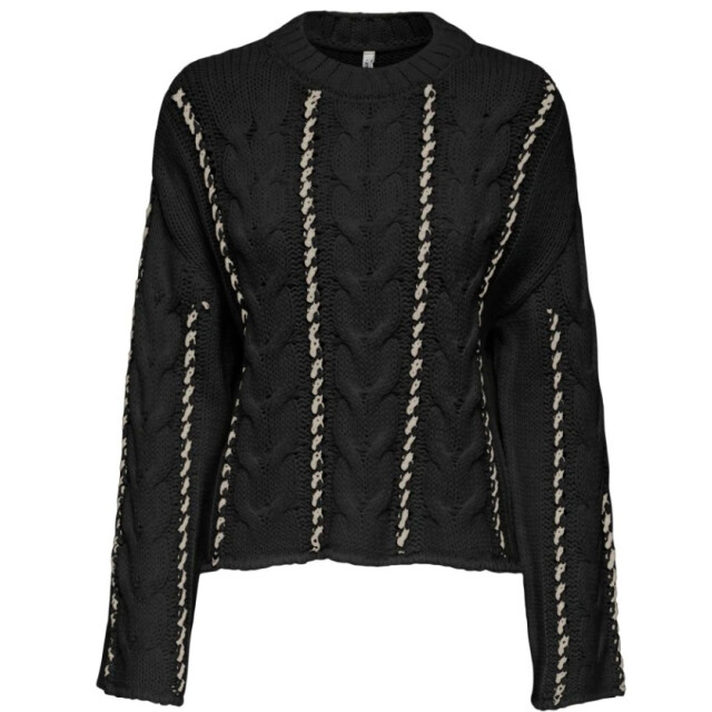 Only Onltessa ls cabel stitch o-neck cc knt dessin 4219.89.0010 large