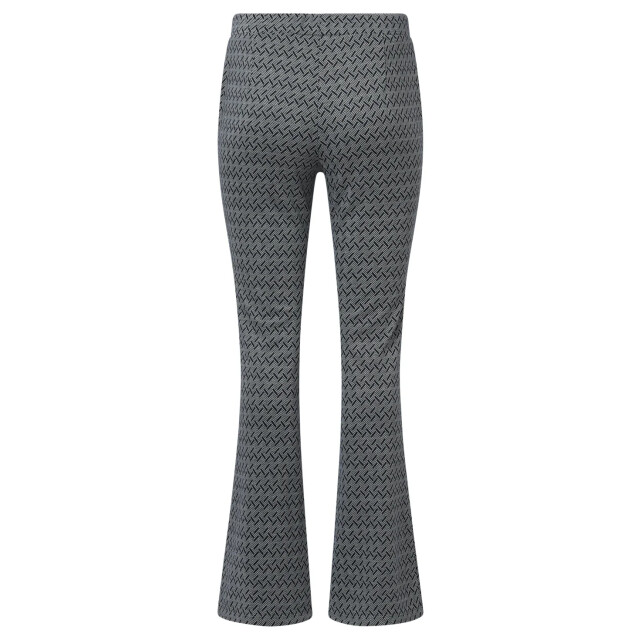 Smashed Lemon Navy en witte geometrische broek | 25640-009-XS large