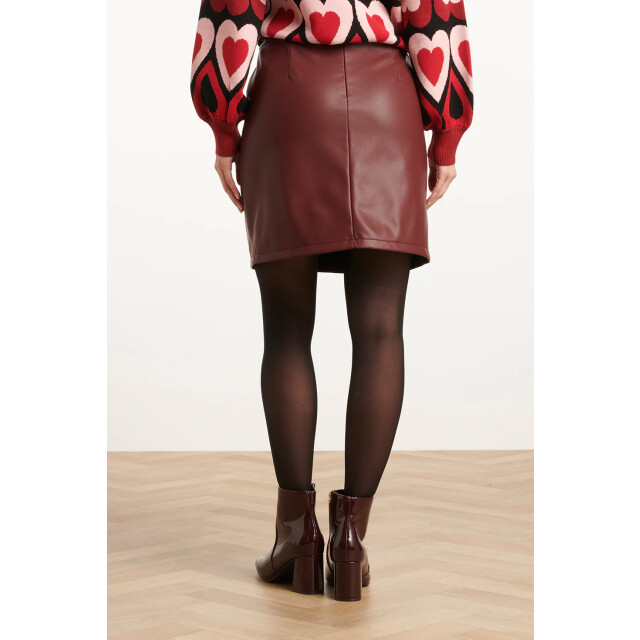 Smashed Lemon Damespu getailleerde rok | 25646-470-XS large