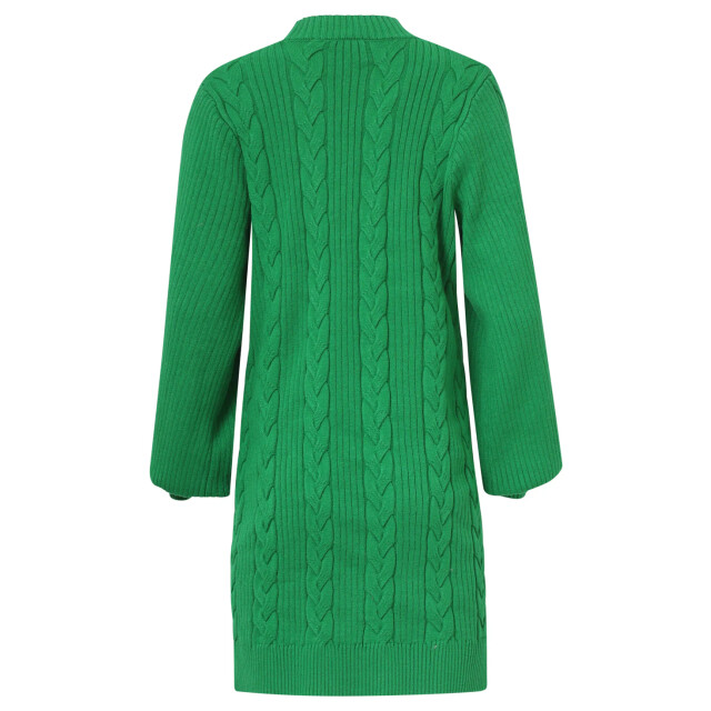Smashed Lemon Damesgestructureerd gebreide jurk | 25507-530-3XL large