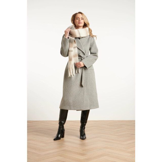 Smashed Lemon Gestreepte dames sjaal | 55306-010-998 large