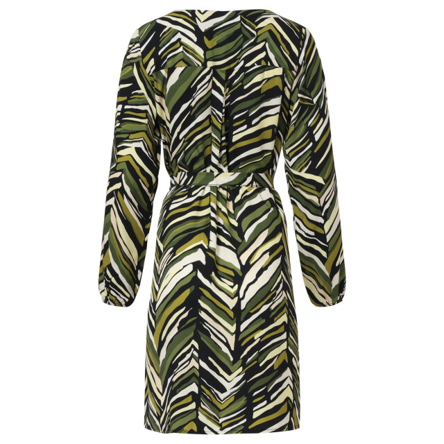 Smashed Lemon Army groen korte zig-zag print jurk | 25680-550-998 large