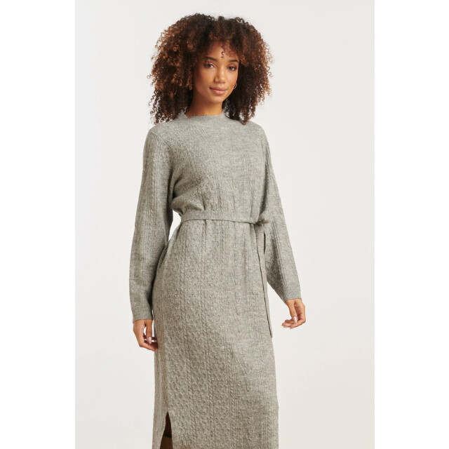 Smashed Lemon Damesgebreide maxi jurk | 25510-925-XS large
