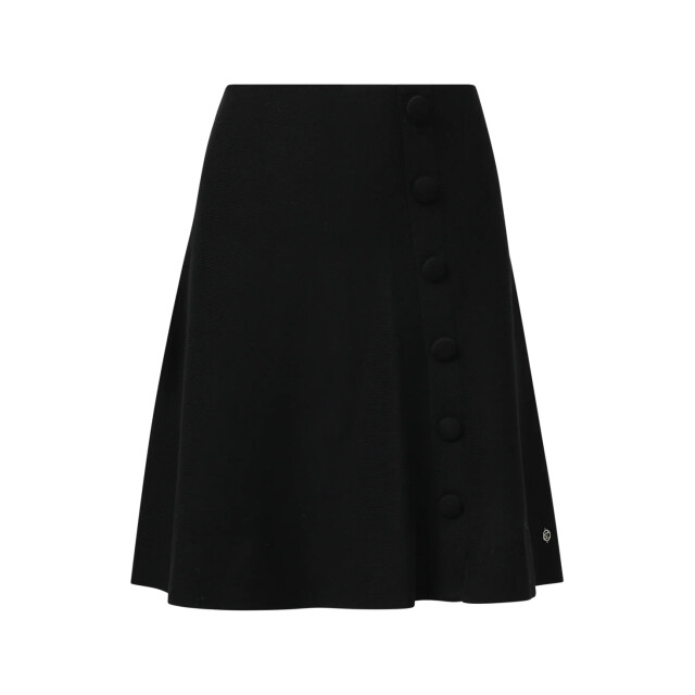 Smashed Lemon Damesgeknoopt gebreide rok | 25506-999-4XL large