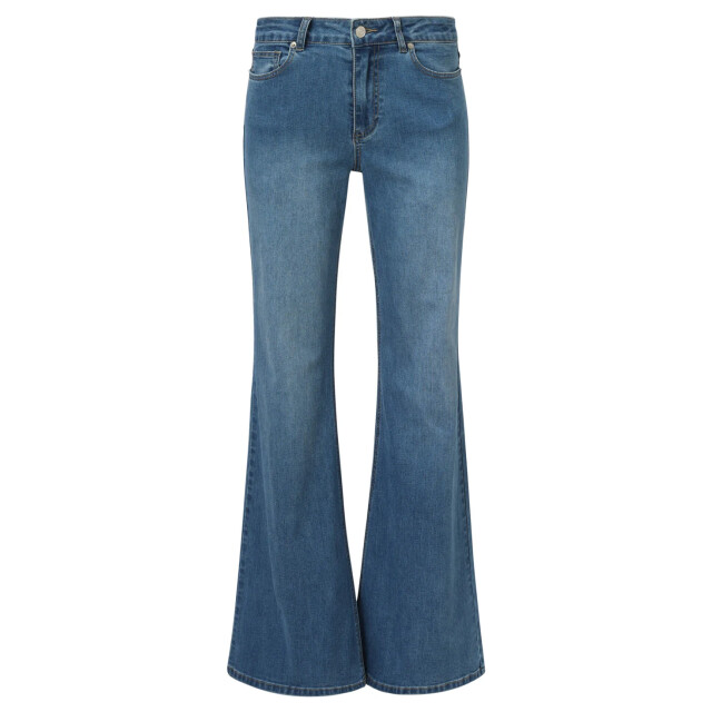 Smashed Lemon Mediumblauwe flared jeans | 25629-825-4XL large