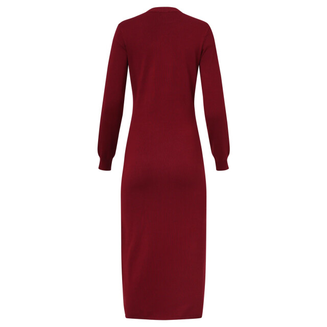 Smashed Lemon Damesgebreide jurk met lurex | 25503-470-L large