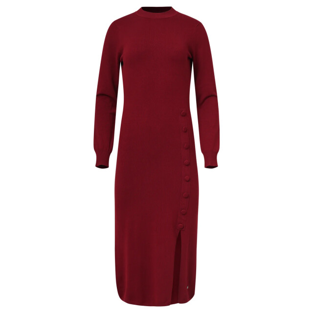 Smashed Lemon Damesgebreide jurk met lurex | 25503-470-L large