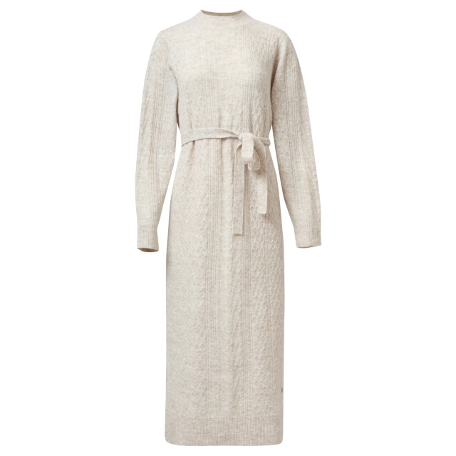 Smashed Lemon Damesgebreide maxi jurk | 25510-720-4XL large