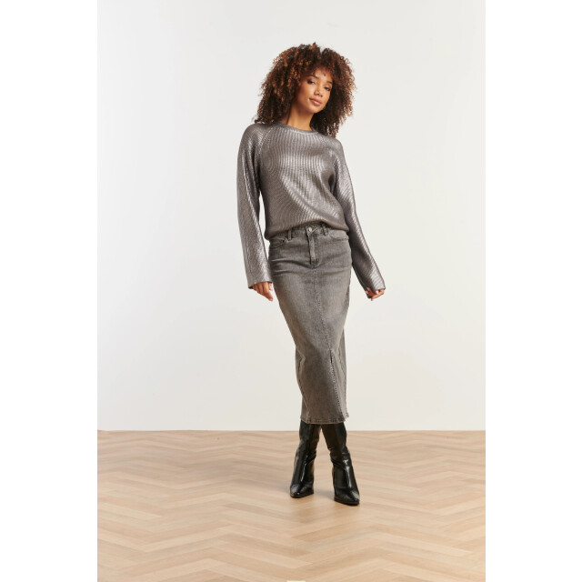 Smashed Lemon Damesmidi rok | 25632-805-4XL large