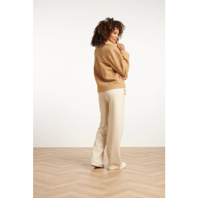 Smashed Lemon Bouclé jas met kraag | 25552-735-4XL large