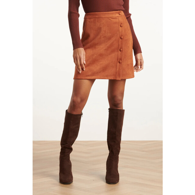 Smashed Lemon Damessuède rok | 25617-740-3XL large