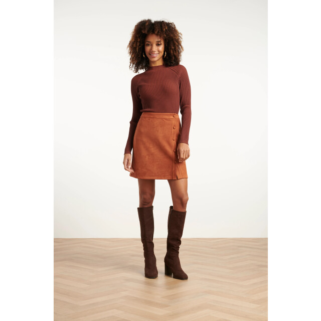 Smashed Lemon Damessuède rok | 25617-740-3XL large