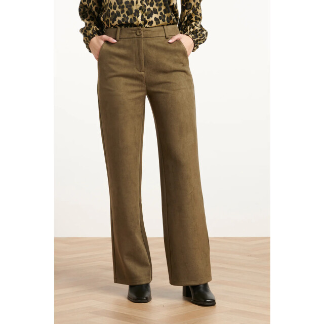 Smashed Lemon Damessuède broek | 25616-550-XXL large