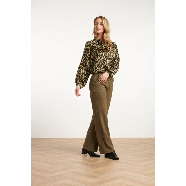 Smashed Lemon Damessuède broek | 25616-550-XXL large