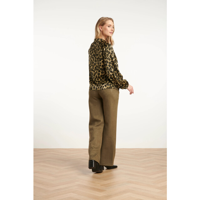 Smashed Lemon Damessuède broek | 25616-550-XXL large