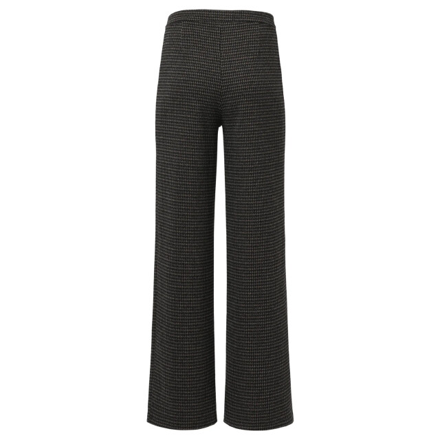 Smashed Lemon Zwart en zand houndstooth broek | 25639-999-720 large