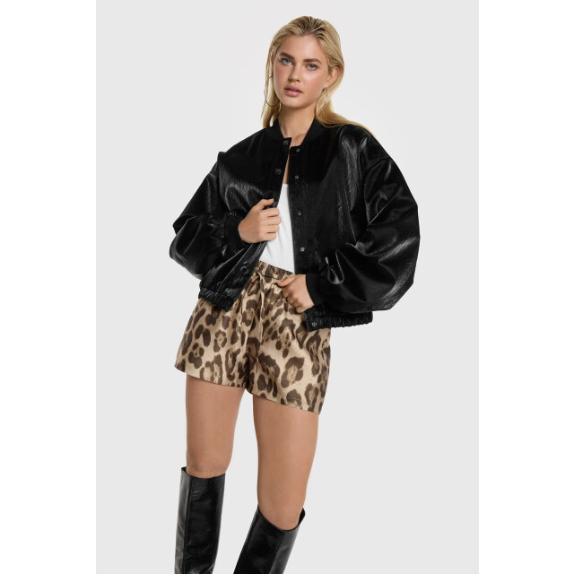 Alix The Label 2508414312 velvet leather bomber 2508414312 velvet leather bomber large