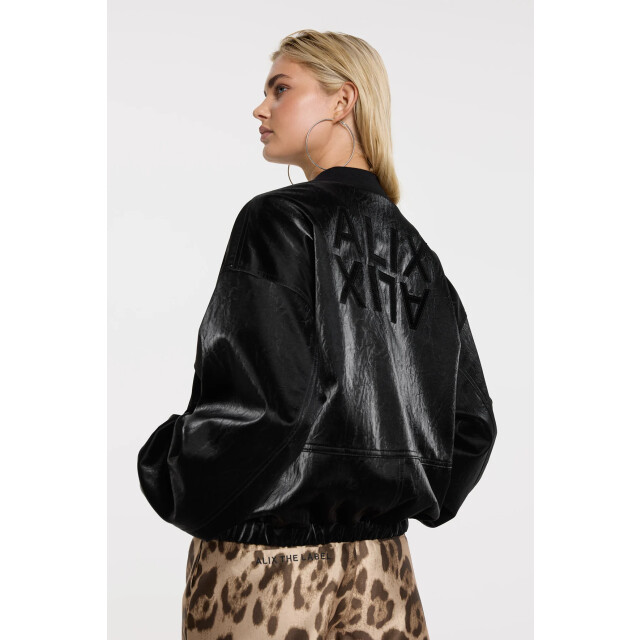Alix The Label 2508414312 velvet leather bomber 2508414312 velvet leather bomber large